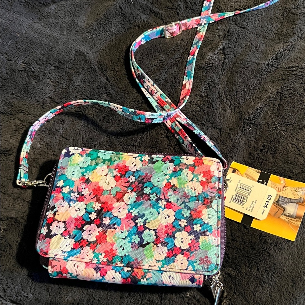 NWT Mundi Floral on the move Crossbody Bag - Picture 3 of 5